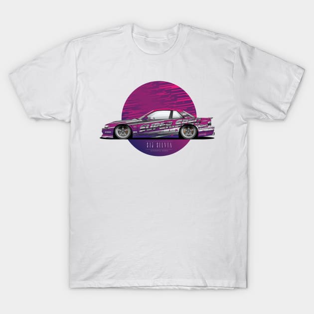 SUPER SPEC Nissan S13 Silvia T-Shirt by superspec